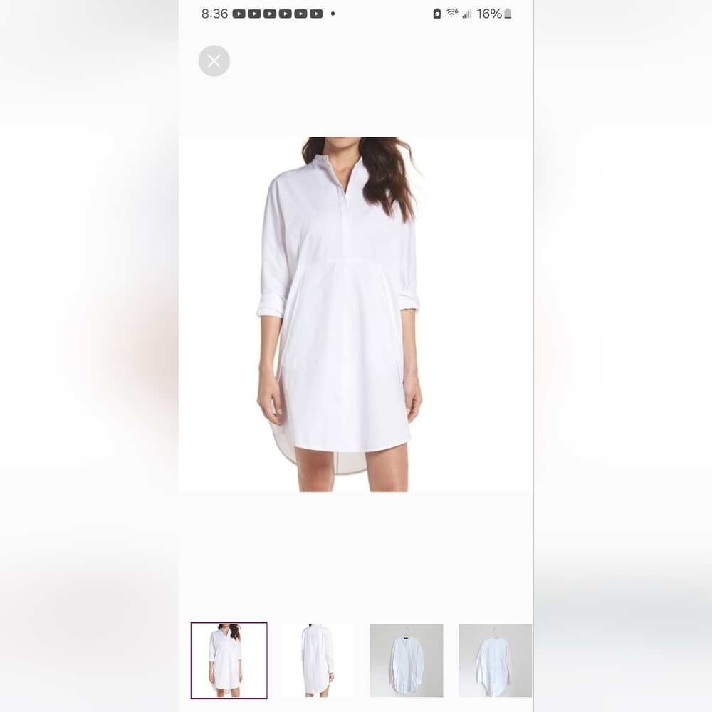 White Shirt Dress - Picture 5 of 5
